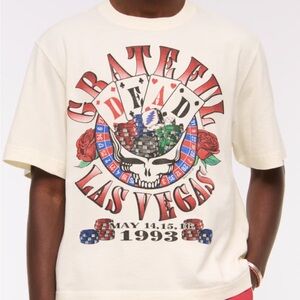 NWT Grateful Dead Las Vegas Graphic T-Shirt Abercrombie & Fitch